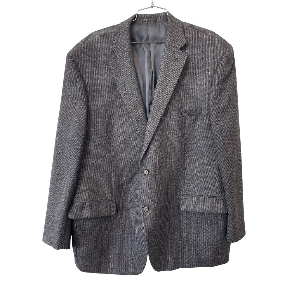 Lauren Ralph Suit Jacket Mens 48 Regular Wool Long Sleeve Career Business Formal